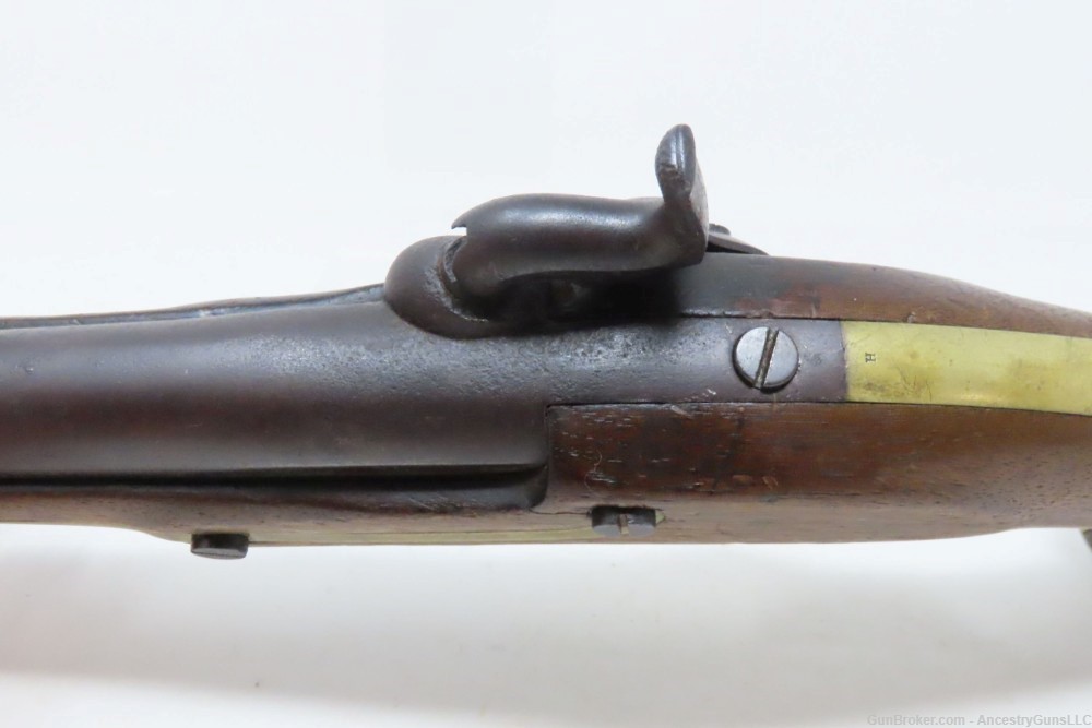 Antique HENRY ASTON U.S. Contract M1842 DRAGOON .54 Cal. Smoothbore Pistol -img-9