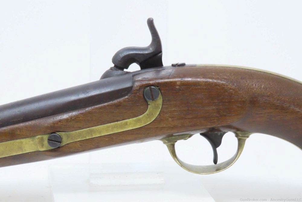 Antique HENRY ASTON U.S. Contract M1842 DRAGOON .54 Cal. Smoothbore Pistol -img-18
