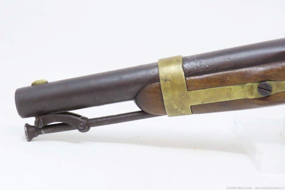 Antique HENRY ASTON U.S. Contract M1842 DRAGOON .54 Cal. Smoothbore Pistol -img-19