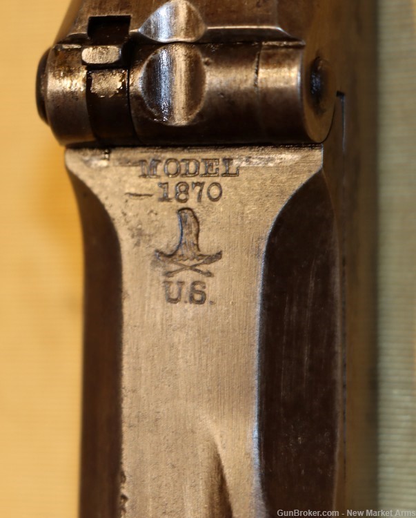 Rare Springfield Model 1870 .50-70 Trapdoor Rifle c. 1872-img-72
