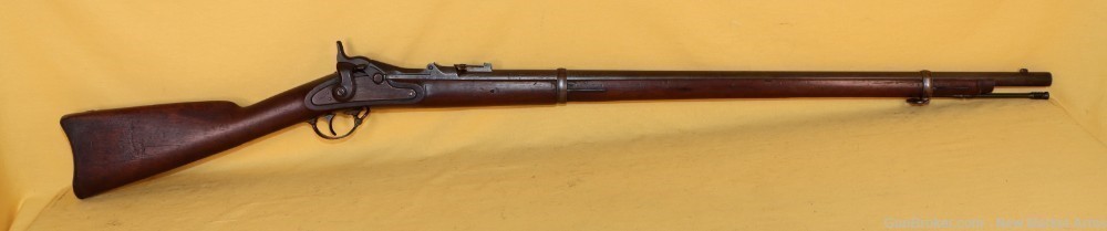 Rare Springfield Model 1870 .50-70 Trapdoor Rifle c. 1872-img-2