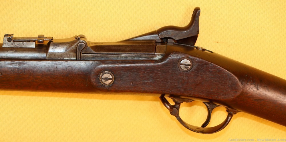 Rare Springfield Model 1870 .50-70 Trapdoor Rifle c. 1872-img-12