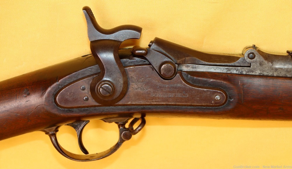 Rare Springfield Model 1870 .50-70 Trapdoor Rifle c. 1872-img-5