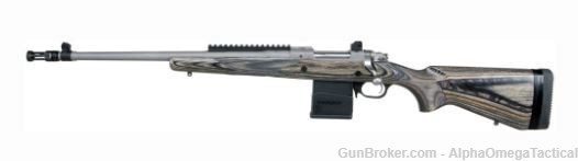 RUGER GUNSITE SCOUT 308 WIN 18.7" 10-RD BOLT ACTION RIFLE Left Hand-img-0