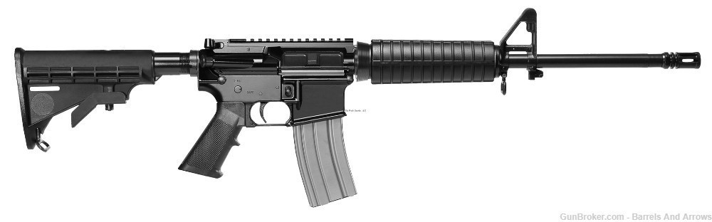 Del-Ton RFTH16-0 Echo 316H Semi Auto Rifle 5.56 Nato 16" Collaps/STK 30rd M-img-0