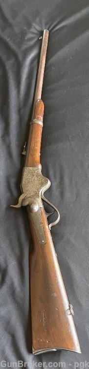 Spencer Model 1860 Carbine .56-56 Rimfire 22" Repeating Lever Rifle Antique-img-0