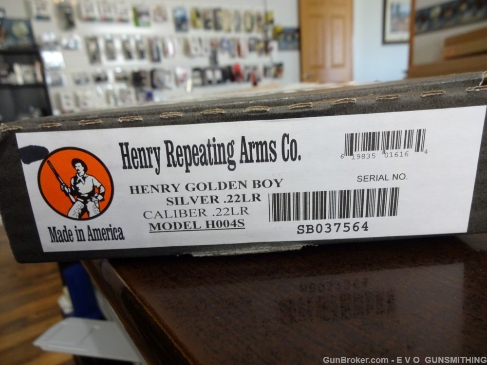 Henry Golden Boy Silver 22 LR H004S   VERY NICE WOOD -img-26