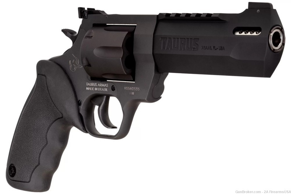 Taurus Raging Hunter - 44 Mag - 5.125" Ported Barrel - 6 Shots - Adj Sights-img-2