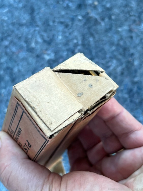 1920-30 FRANKFORD ARSENAL .45 ACP SEALED BOX (2 BOXES)-img-3