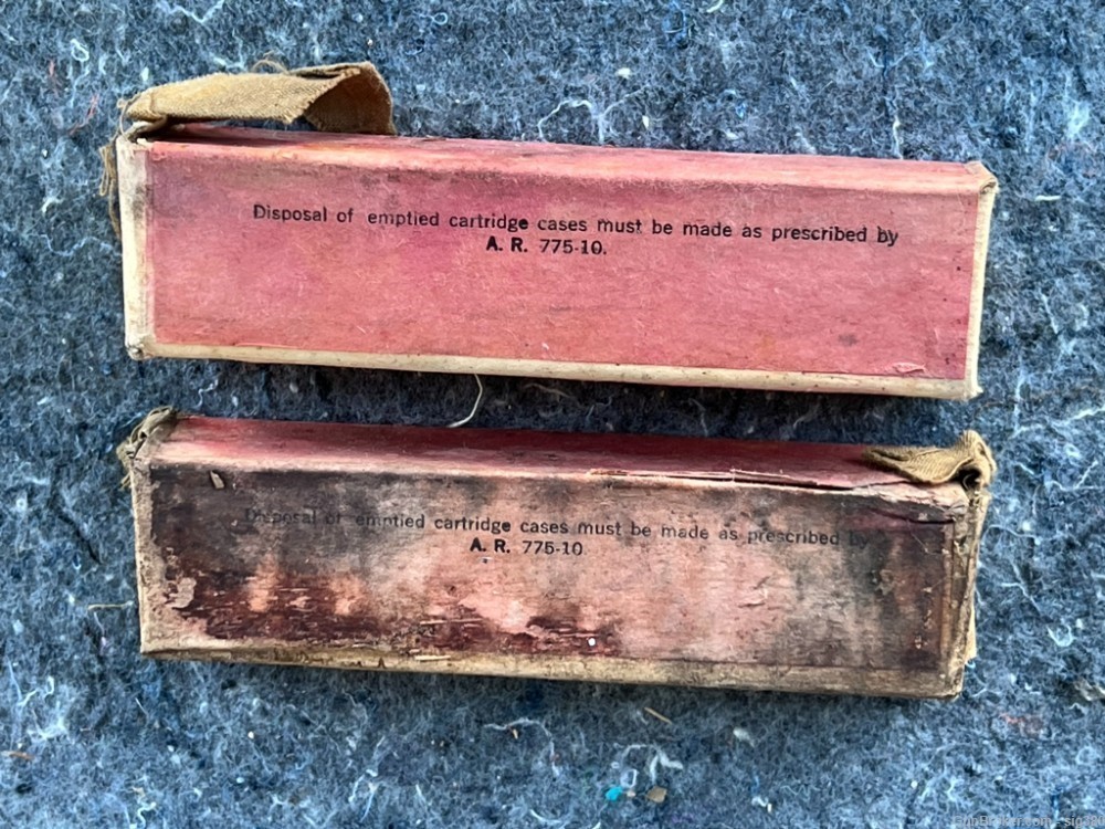 1920-30 FRANKFORD ARSENAL .45 ACP SEALED BOX (2 BOXES)-img-2