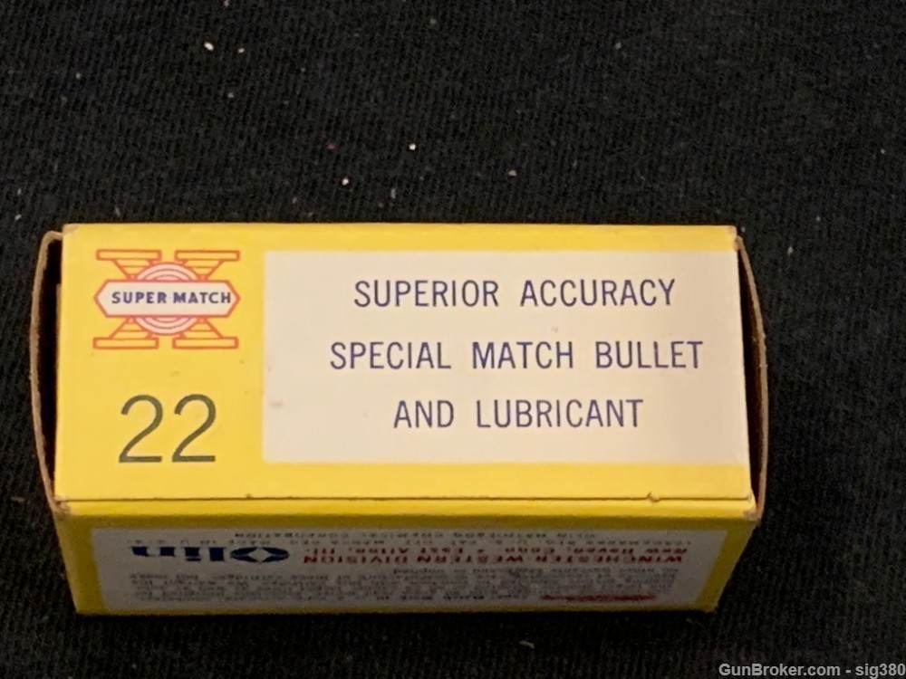 VINTAGE WESTERN SUPER MATCH MARK III 22LR FULL BOX-img-3