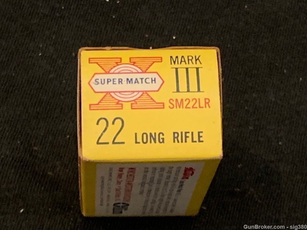 VINTAGE WESTERN SUPER MATCH MARK III 22LR FULL BOX-img-4