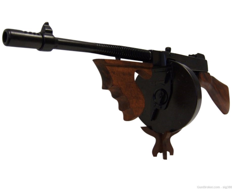 M1928 THOMPSON SUBMACHINE GUN W/ 50 ROUND DRUM-img-3