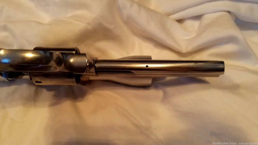 Smith and Wesson 686-4 .357 W/ Leupold mount rings and Bushnell scope-img-22