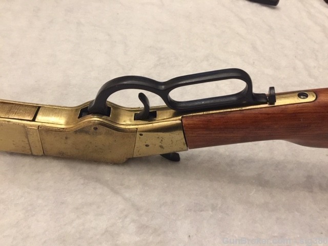 Henry Brass Finish Repeating Rifle, Replica-img-5