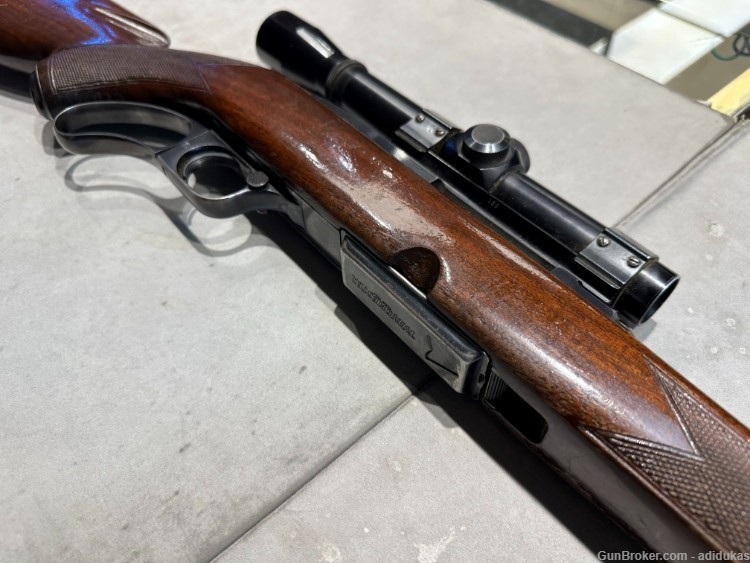 Winchester Model 88 .308 Caliber 1956 LYMAN ALL-AMERICAN 2-1/2-img-4