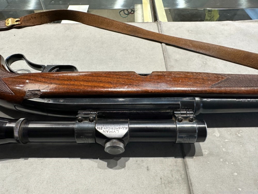 Winchester Model 88 .308 Caliber 1956 LYMAN ALL-AMERICAN 2-1/2-img-13