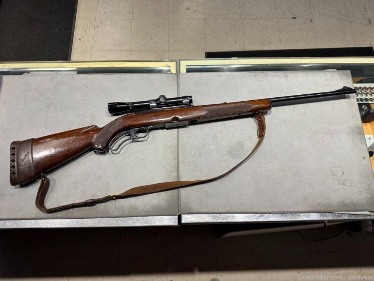 Winchester Model 88 .308 Caliber 1956 LYMAN ALL-AMERICAN 2-1/2-img-0