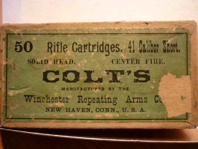 41 Short CENTER FIRE Winchester COLT'S CF DA 41 Colt-img-0
