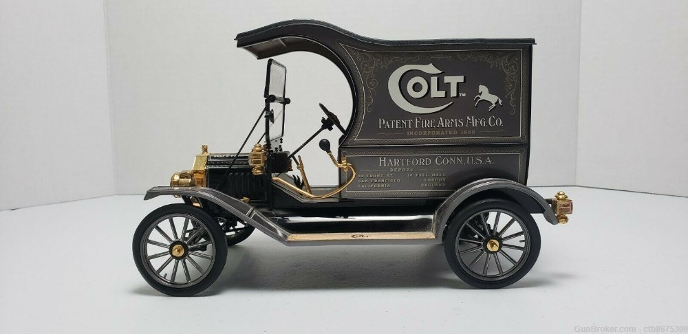  COLT Franklin Mint 1913 Ford Model T Delivery Truck-img-6