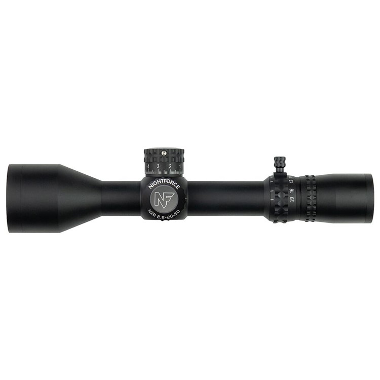 Nightforce NX8 2.5-20x50 F2 .250 MOA MOAR-CF2 Riflescope C639-img-2