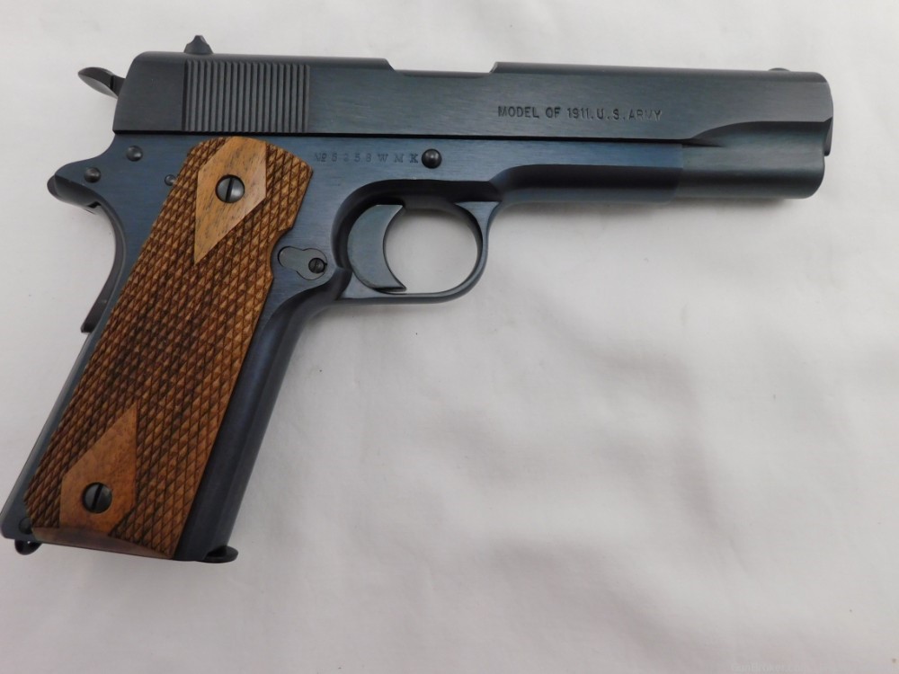 2007 Colt 1911 WWI 45ACP Carbonia Blue New In The Box-img-5