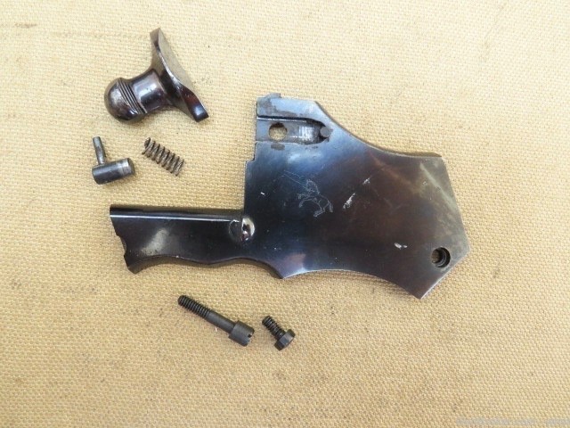 Colt Trooper MKIII Revolver Sideplate & Latch Assembly Parts-img-0