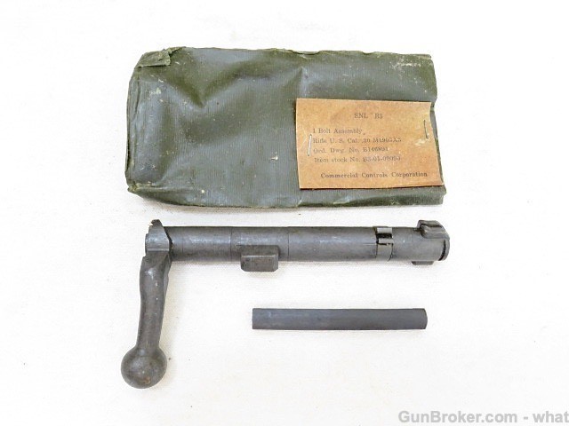NOS 1903A3 Commercial Controls rifle bolt & extractor-img-0