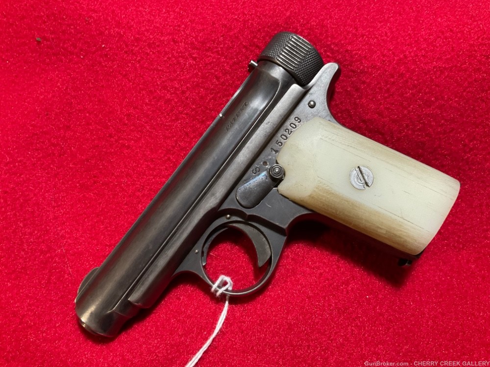 Vintage Jp sauer sohn pistol 7.65 32 browning 1913 police unit marked -img-0