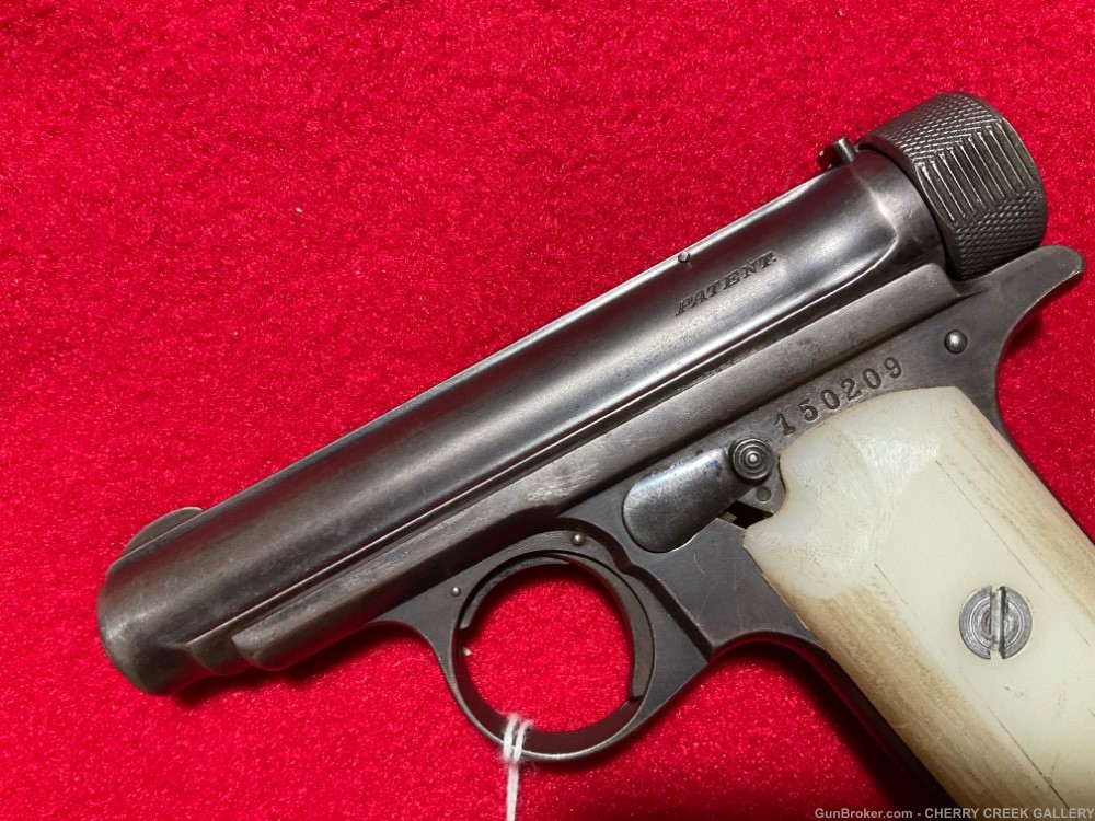 Vintage Jp sauer sohn pistol 7.65 32 browning 1913 police unit marked -img-3