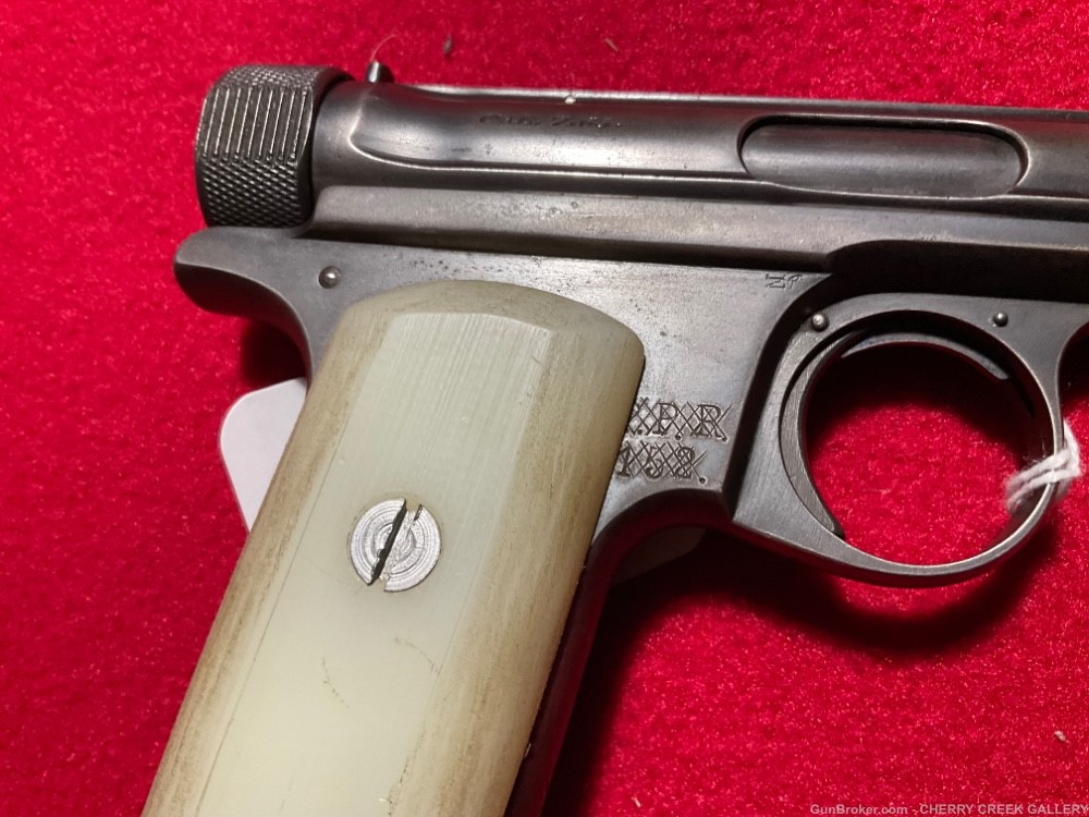 Vintage Jp sauer sohn pistol 7.65 32 browning 1913 police unit marked -img-6