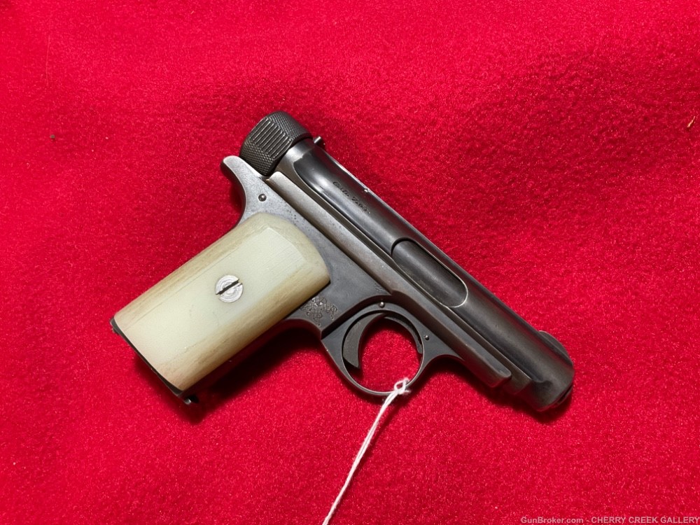 Vintage Jp sauer sohn pistol 7.65 32 browning 1913 police unit marked -img-1