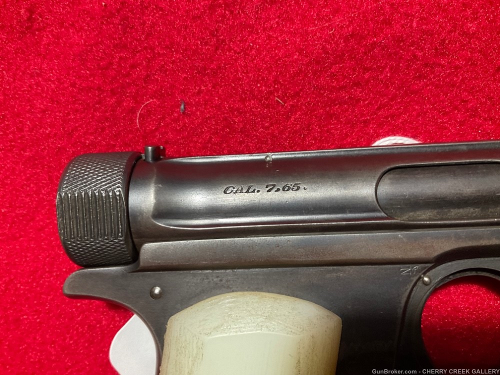 Vintage Jp sauer sohn pistol 7.65 32 browning 1913 police unit marked -img-8