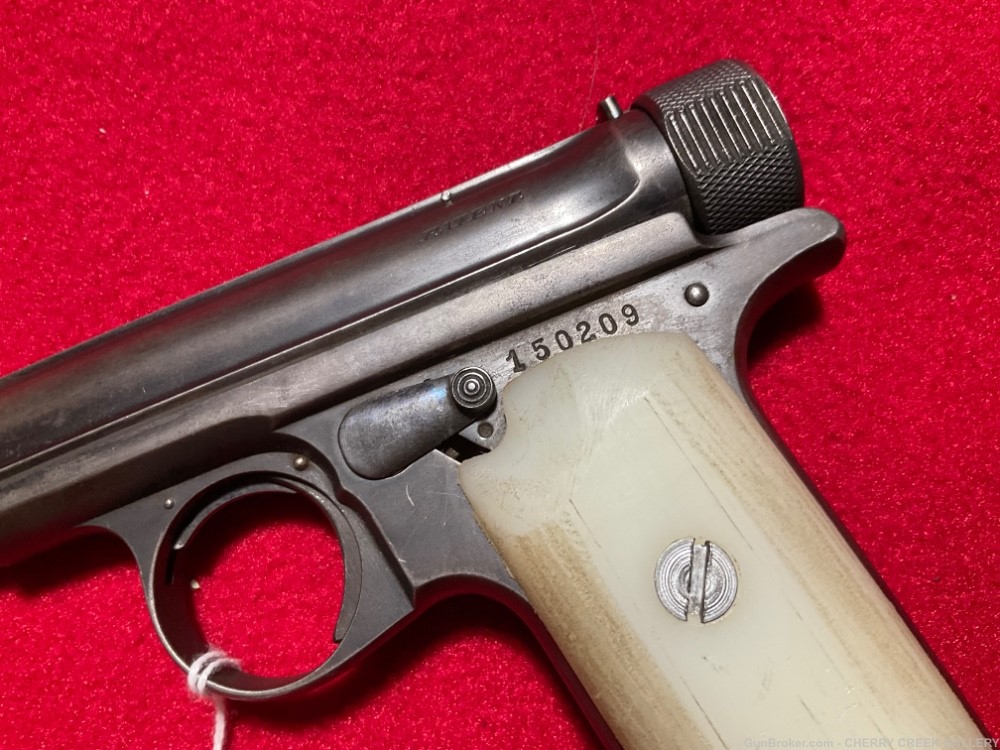 Vintage Jp sauer sohn pistol 7.65 32 browning 1913 police unit marked -img-4