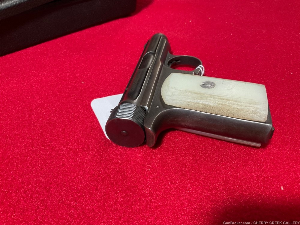 Vintage Jp sauer sohn pistol 7.65 32 browning 1913 police unit marked -img-9