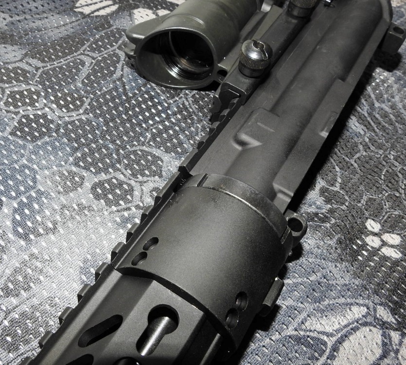 AR-15 5.56mm 16" Complete Upper Receiver w/ 7" Keymod, Scope & BiPod -img-5