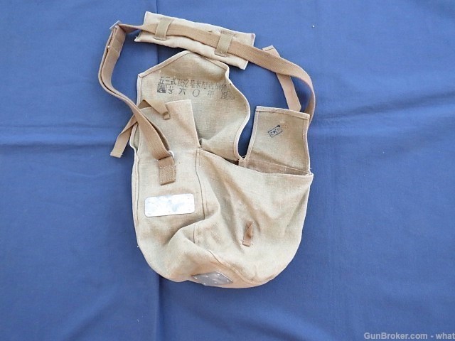 New 1960's Chinese DP DP28 DPM 3 Mag Magazine Pan Drum Pouch with Strap Pad-img-0
