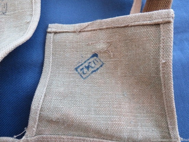 New 1960's Chinese DP DP28 DPM 3 Mag Magazine Pan Drum Pouch with Strap Pad-img-4