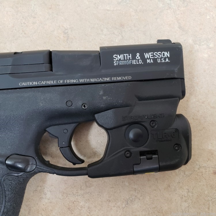 Smith & Wesson M&P Shield 9mm Semi-Auto Pistol + TLR-6 Light-img-16