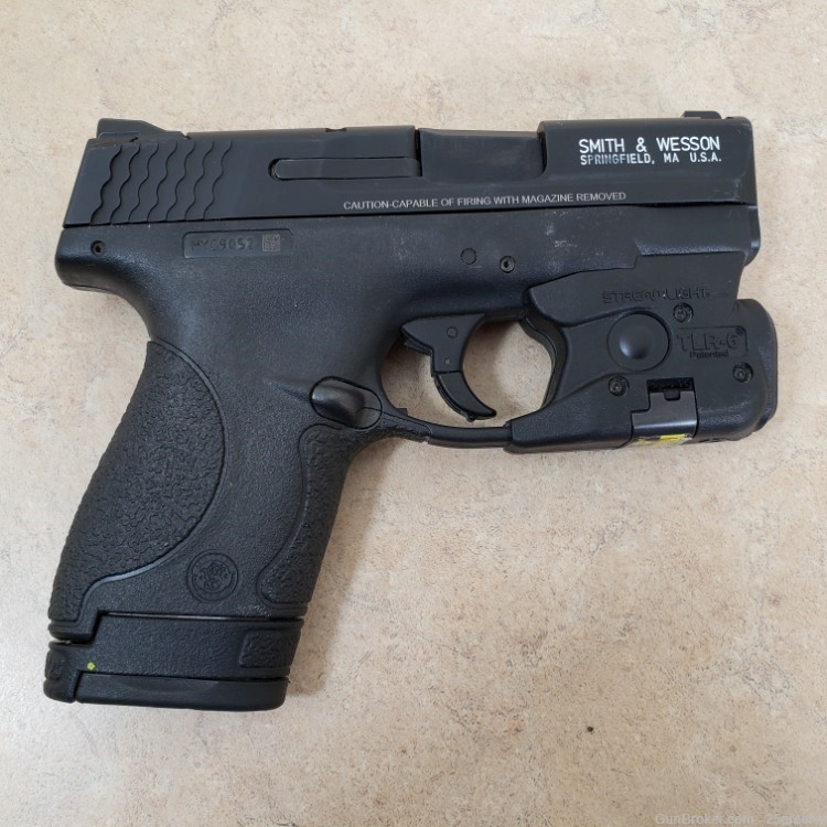 Smith & Wesson M&P Shield 9mm Semi-Auto Pistol + TLR-6 Light-img-13