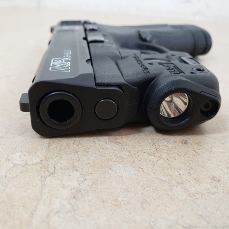 Smith & Wesson M&P Shield 9mm Semi-Auto Pistol + TLR-6 Light-img-7