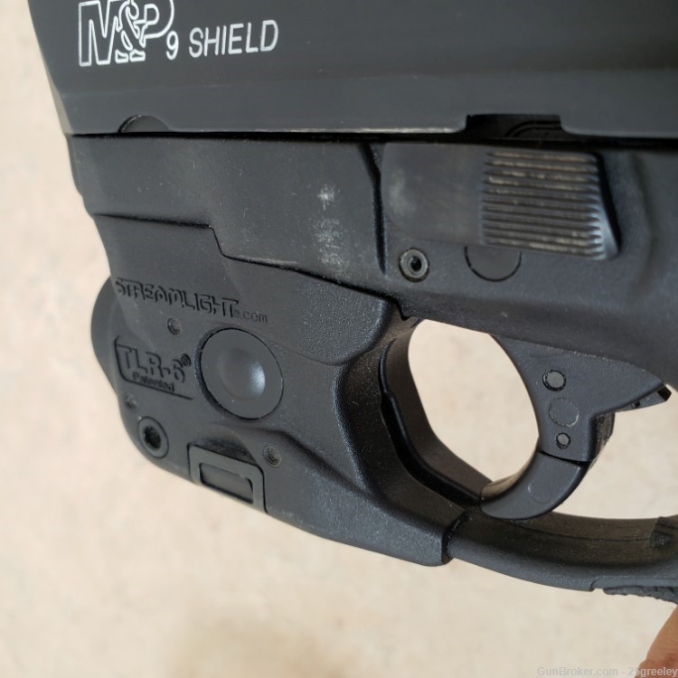 Smith & Wesson M&P Shield 9mm Semi-Auto Pistol + TLR-6 Light-img-28