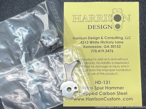 1911 Hammer Harrison Design Brand New-img-1