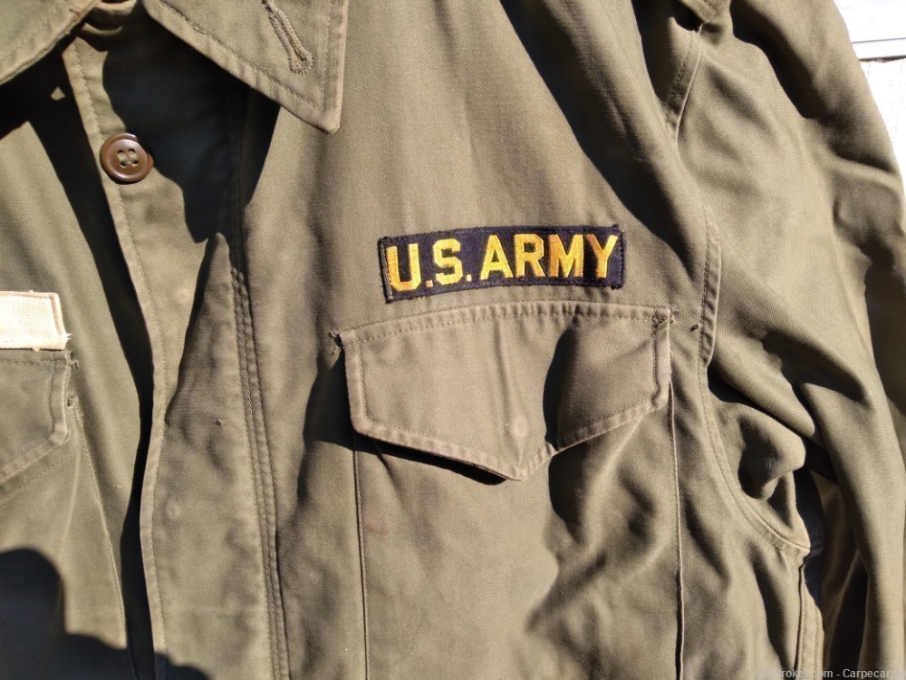 US Army Field Jacket, early Vietnam Era, with Insignia-img-2