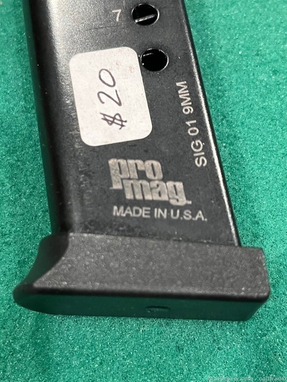 SIG 01 9mm 8rd Magazine Pro Mag made in USA-img-6