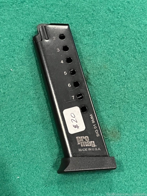 SIG 01 9mm 8rd Magazine Pro Mag made in USA-img-2