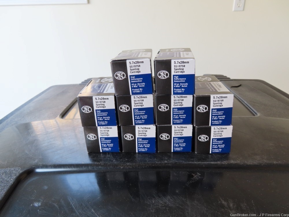 500 ROUNDS OF FN SS197SR SPORTING AMMO PRICE INCLUDES SHIPPING -img-0