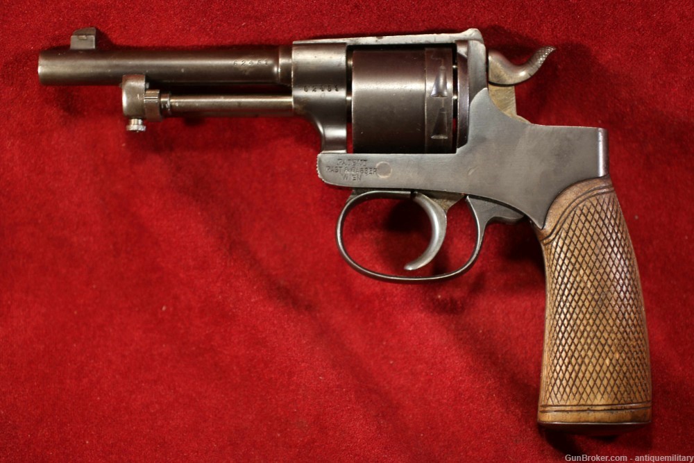M1898 Rast & Gasser 8mm Revolver -  WW1 to WW2-img-1