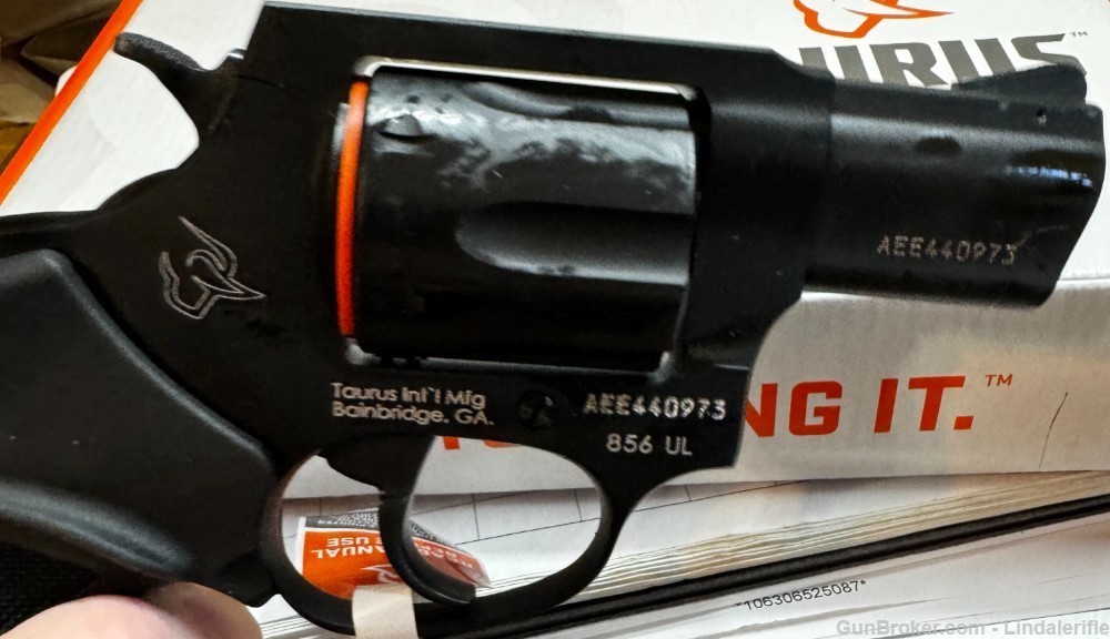 Taurus 856 Ultra Lite Matte Black 2” .38 Sp Revolver NIB-img-1