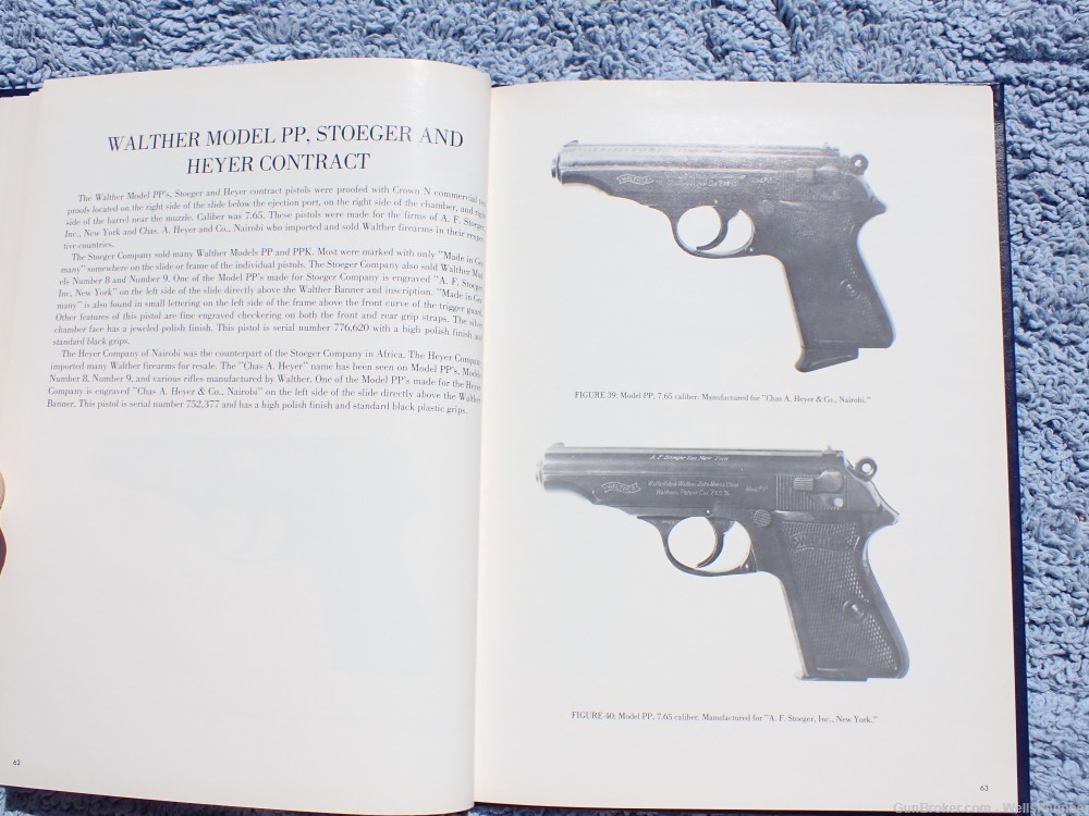 WALTHER PP & PPK REFERENCE BOOK WALTHER ENGRAVED & PRESENTATION REFER BOOK -img-17